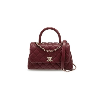 CHANEL MINI COCO HANDLE BAG A92990 (23*14*9cm) 